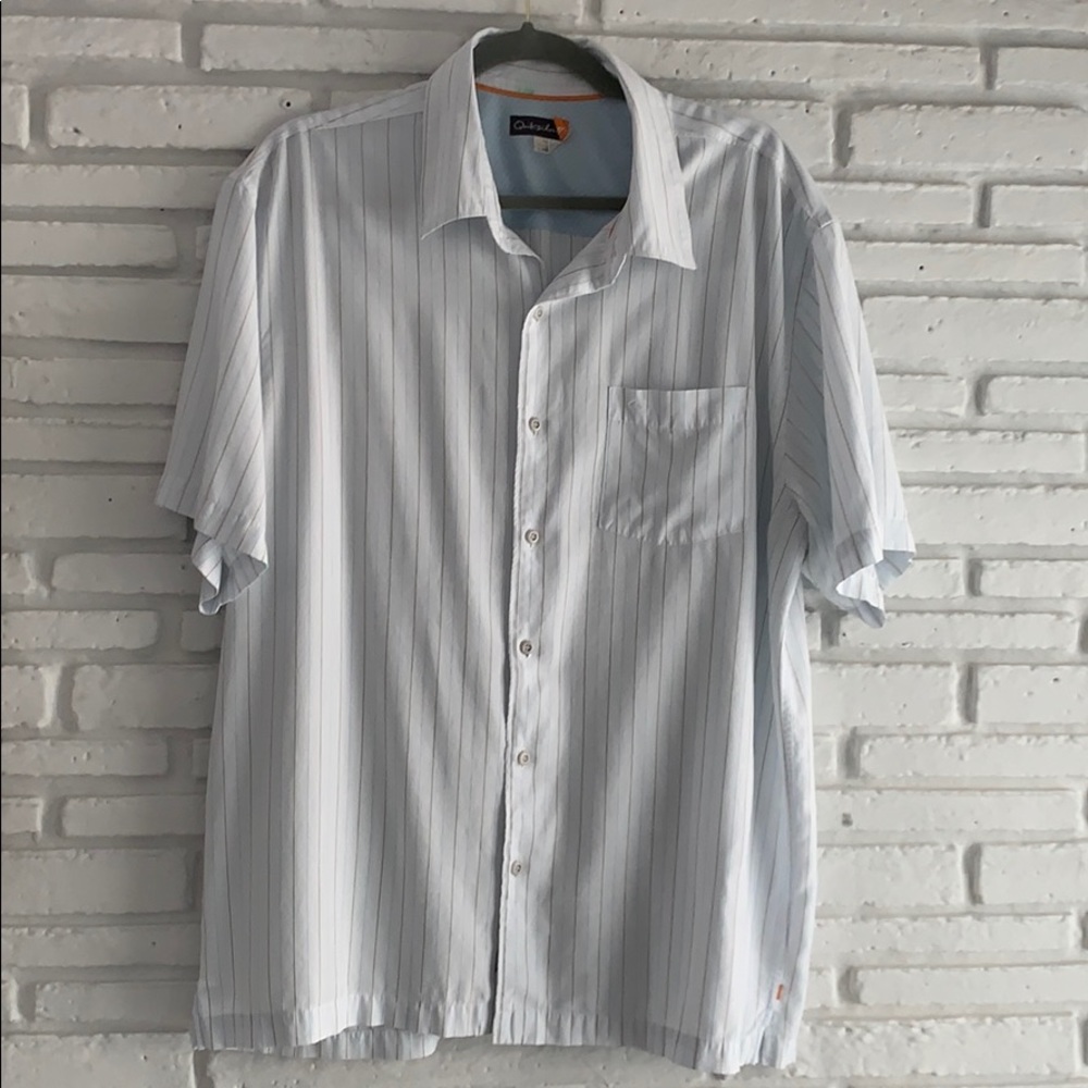 🌊 Quicksilver short sleeve strip shirt 🌊